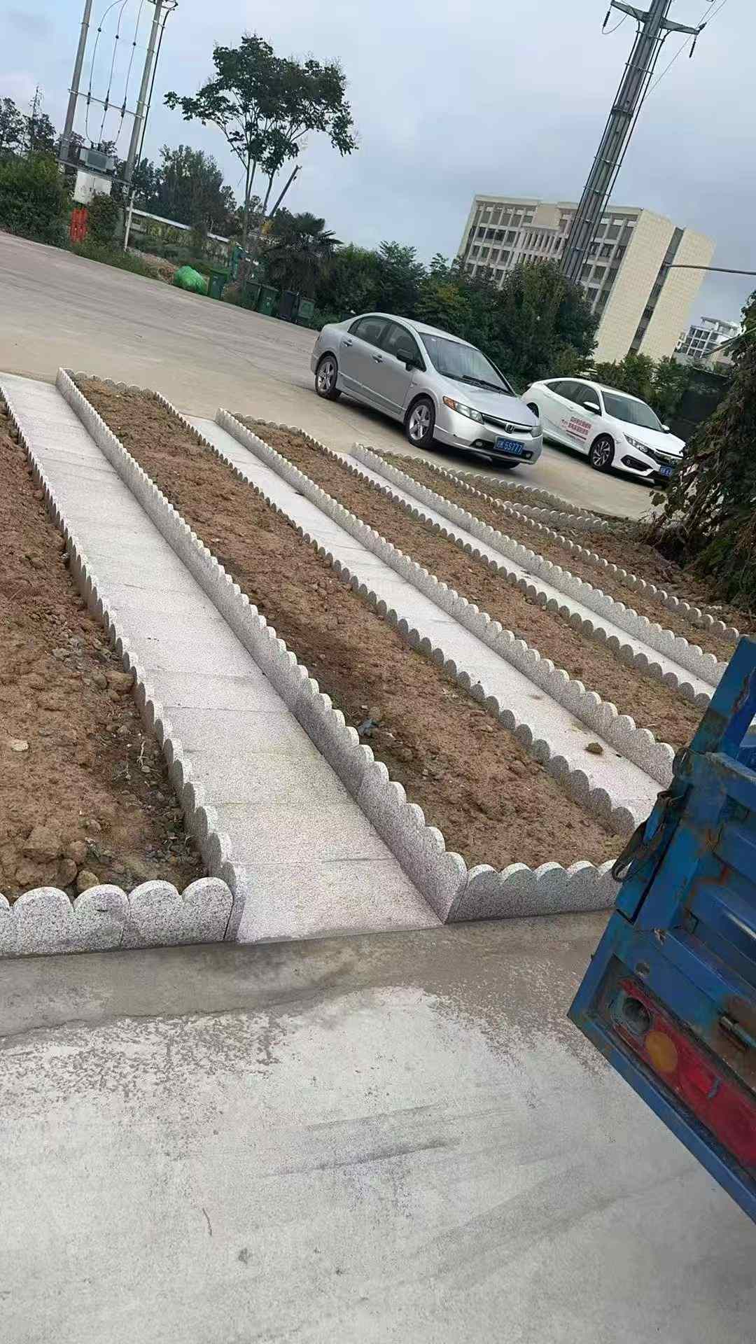 宜春芝麻白花边石