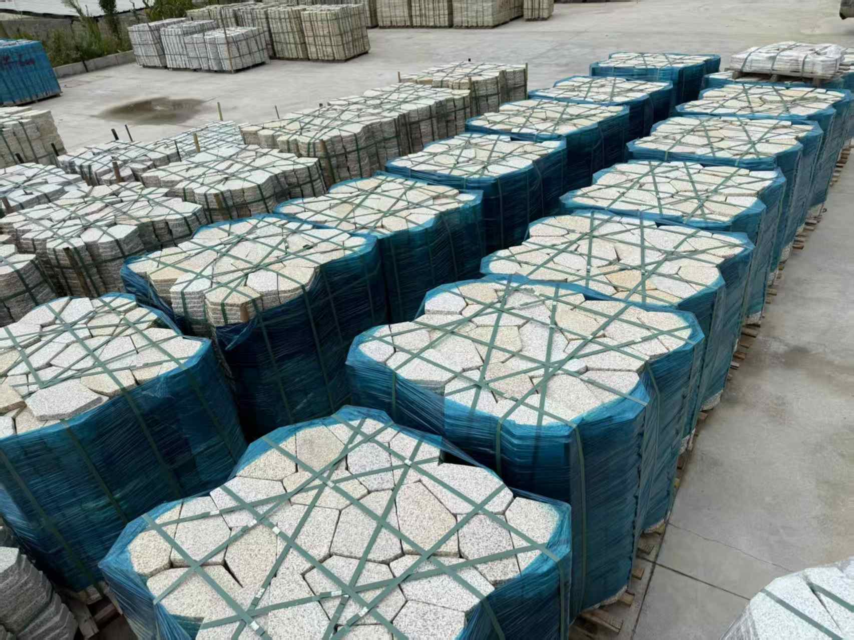 宜春黄金麻冰裂纹 碎拼