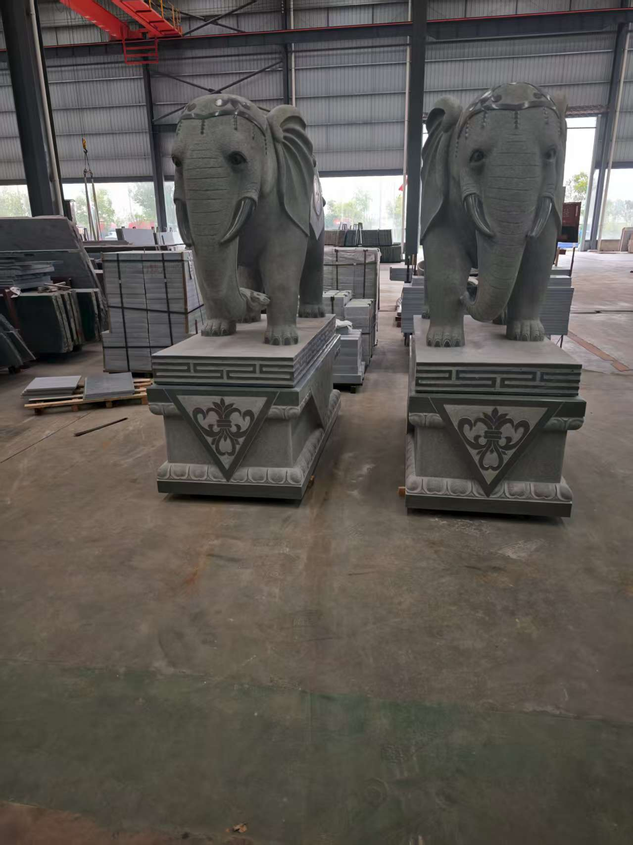 宜春芝麻灰花岗岩对象 芝麻白芝麻灰大象