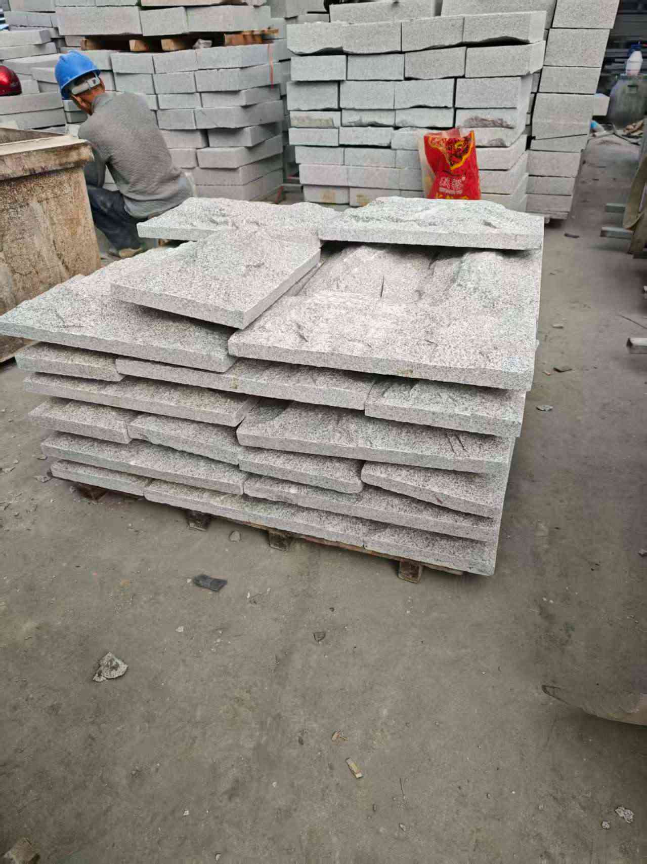 宜春芝麻白蘑菇石，自然面